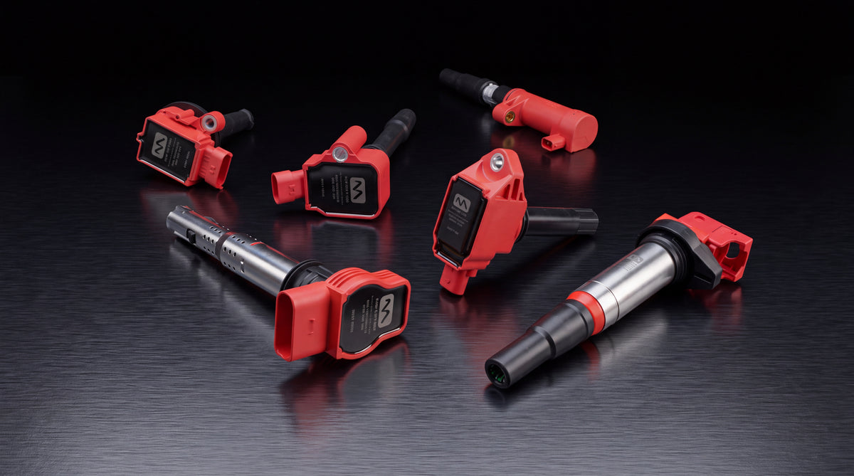 Range of Mantis high-output replacement ignition coils for performance cars