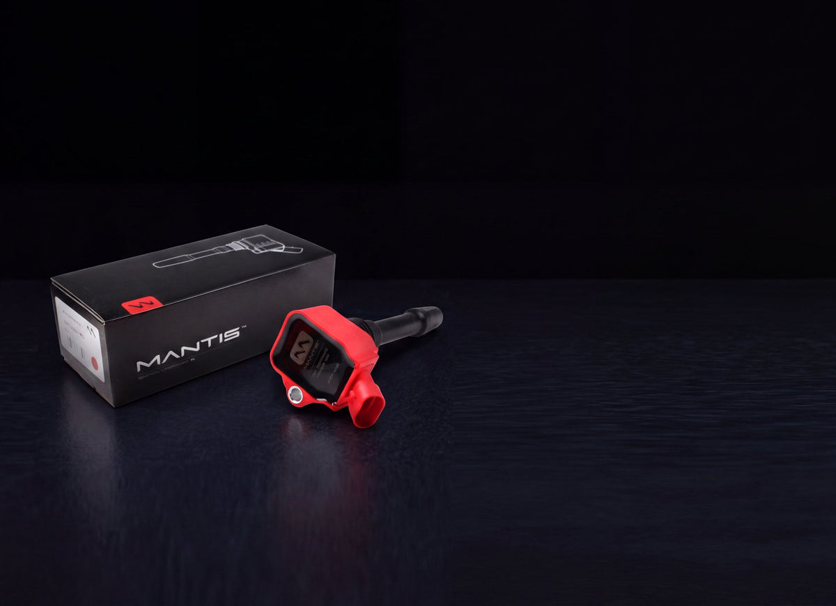 Mantis high-performance ignition coils engineered in the UK for stronger, consistent spark energy
